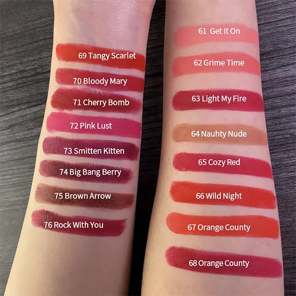 Velvet Matte Lipstick Set