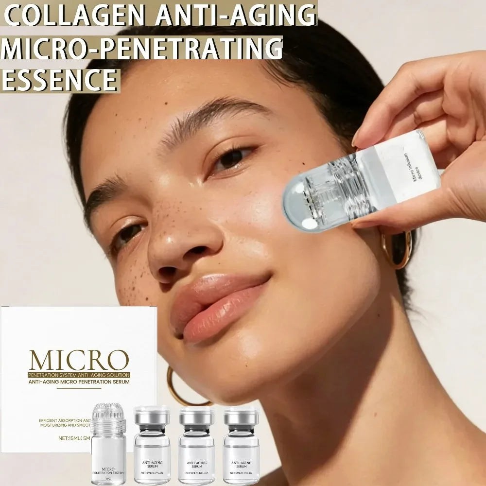 Derma Roller Serum Kit
