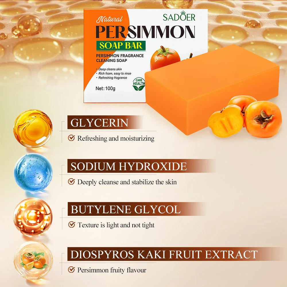 Persimmon Fresh Cleansing Soap