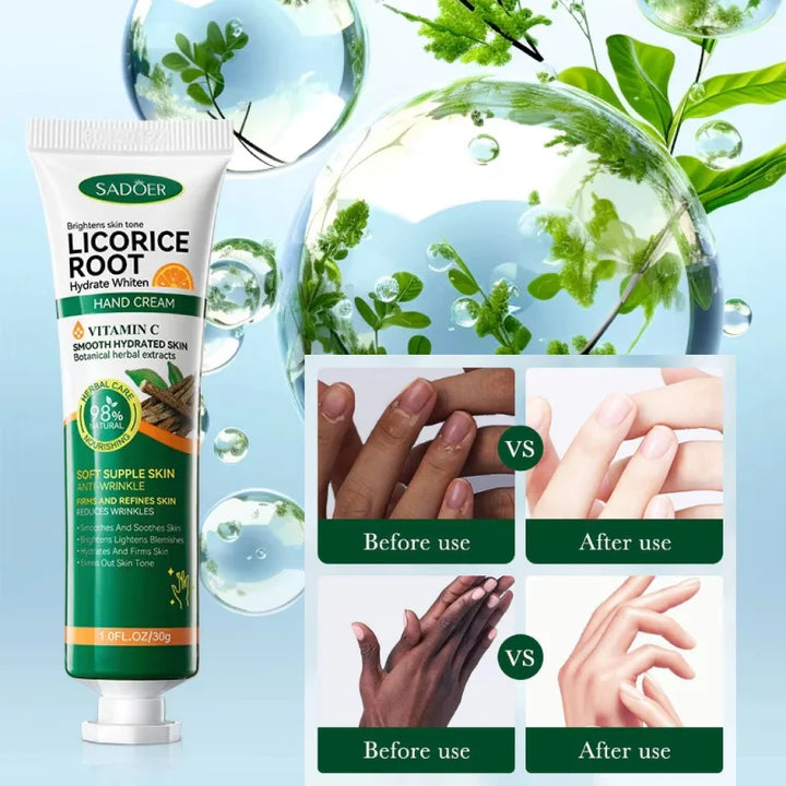 Licorice Brightening Hand Cream