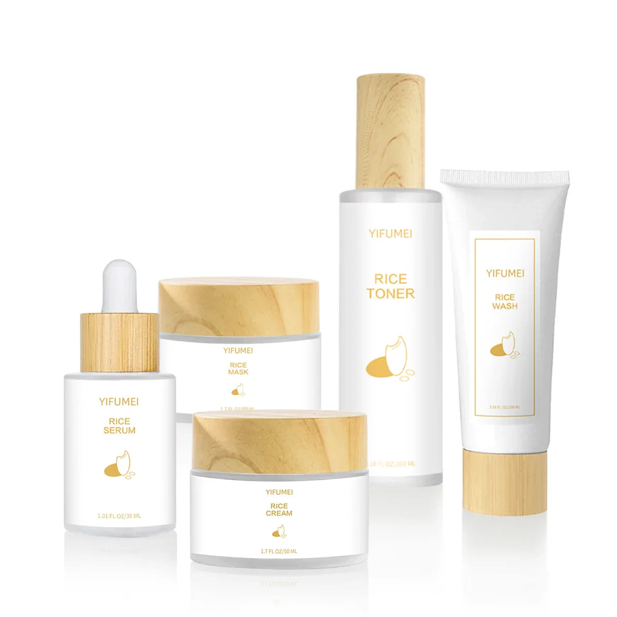 Rice Skincare Essentials Set