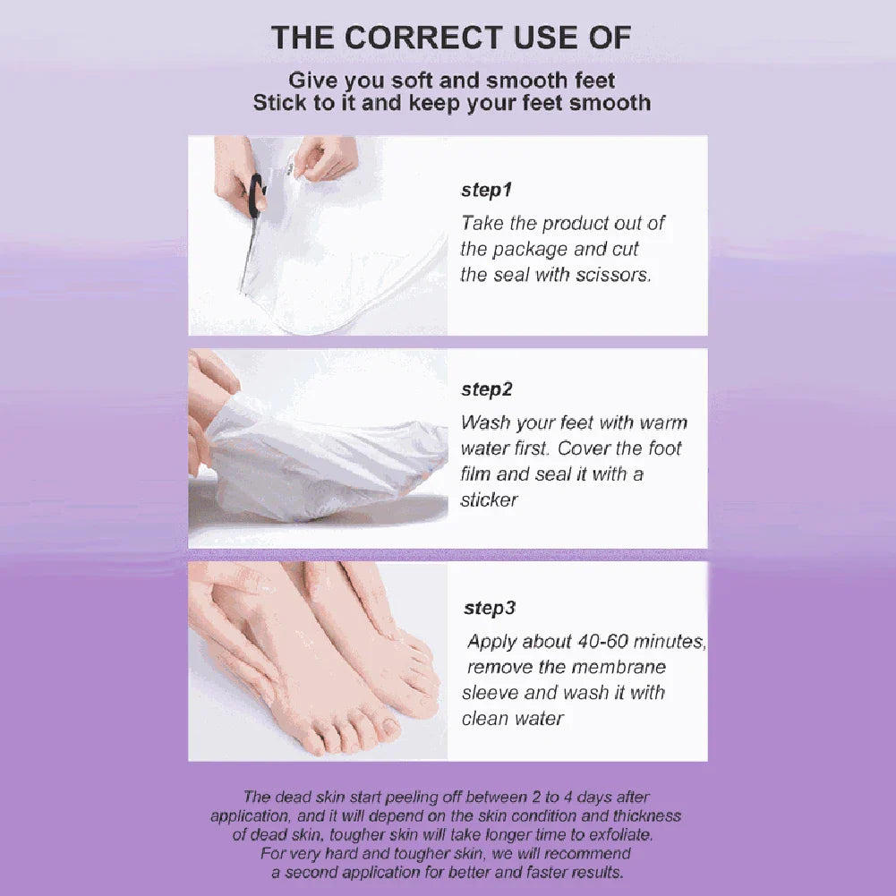 Lavender Moisturizing Foot Mask