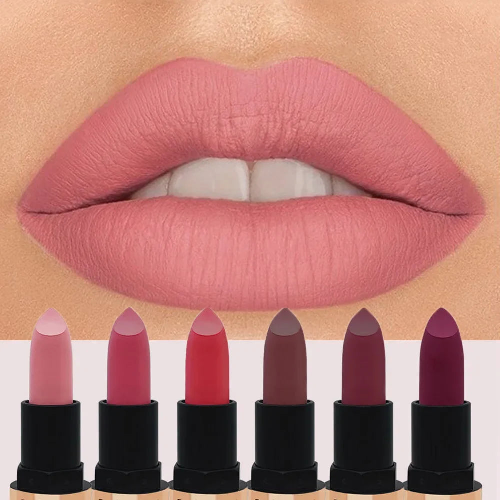 Nude Peach Velvet Lipstick