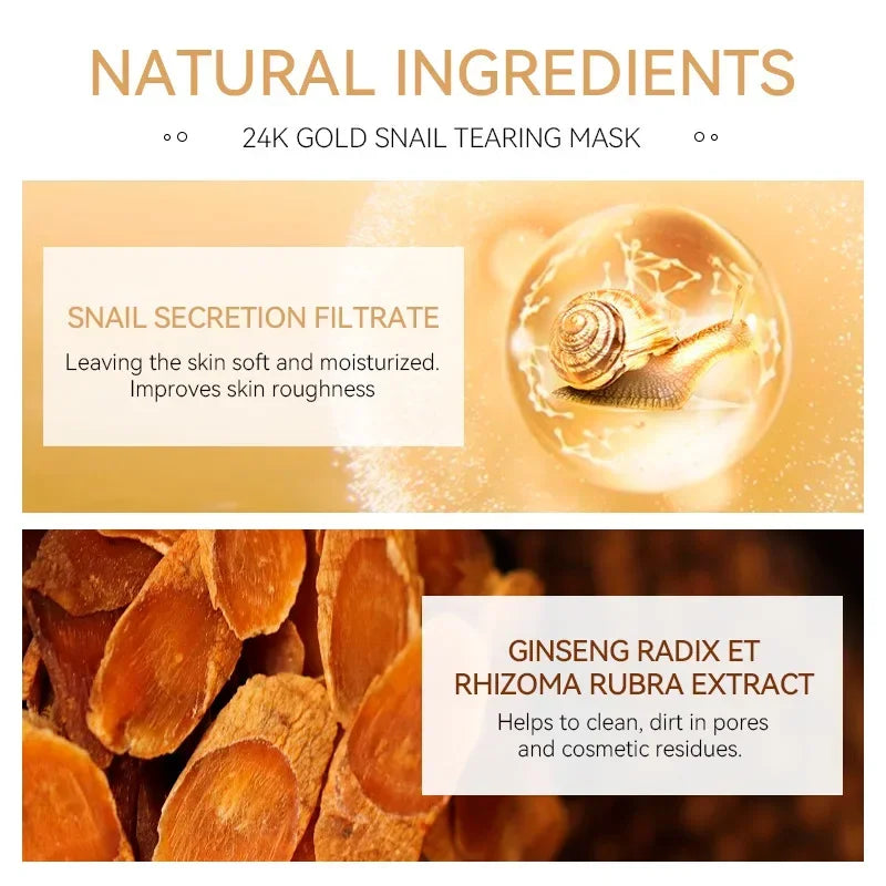 Gold Snail Peel Mask