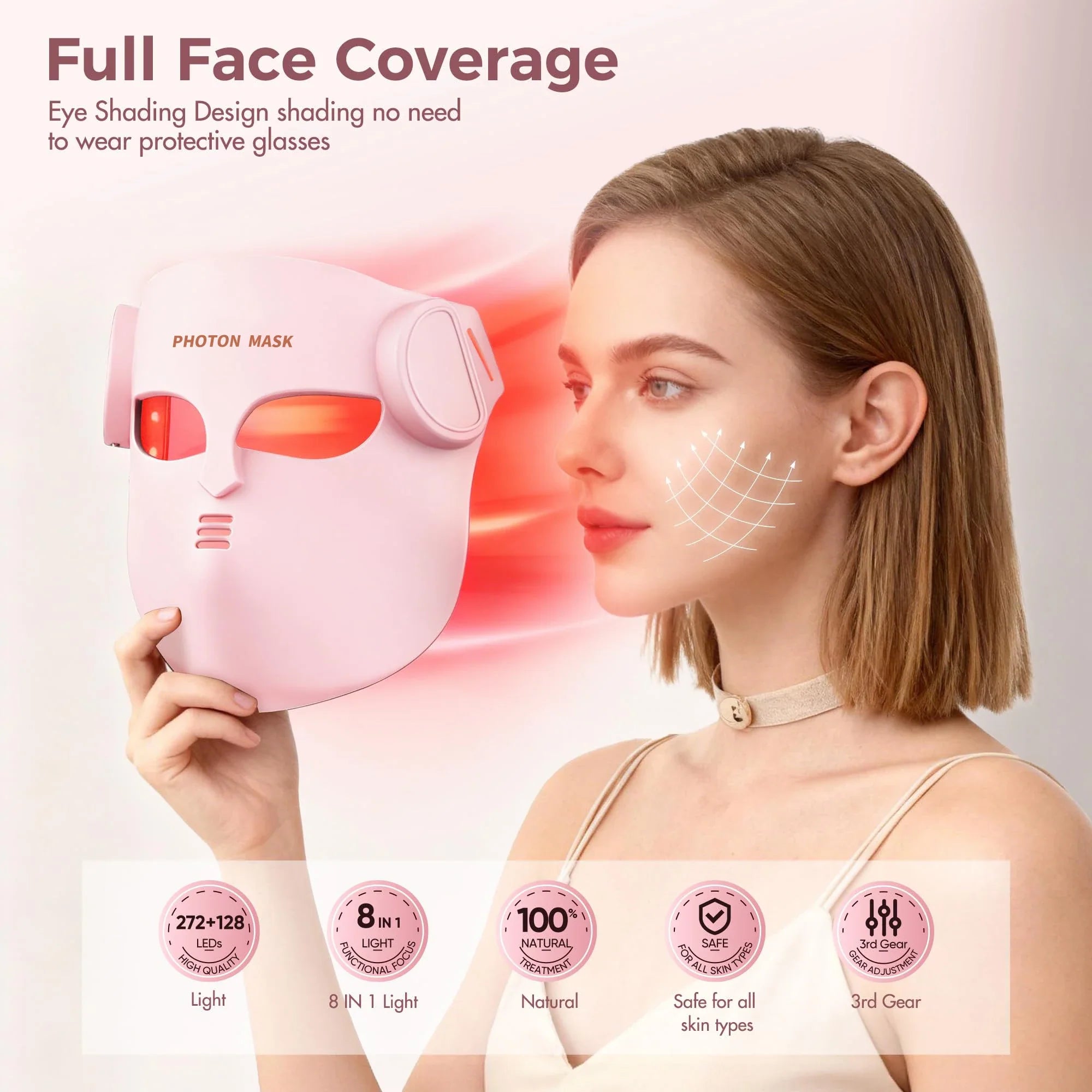 Wireless LED Therapy Mask