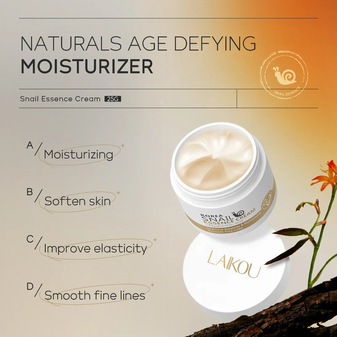 Snail Hyaluronic Face Cream