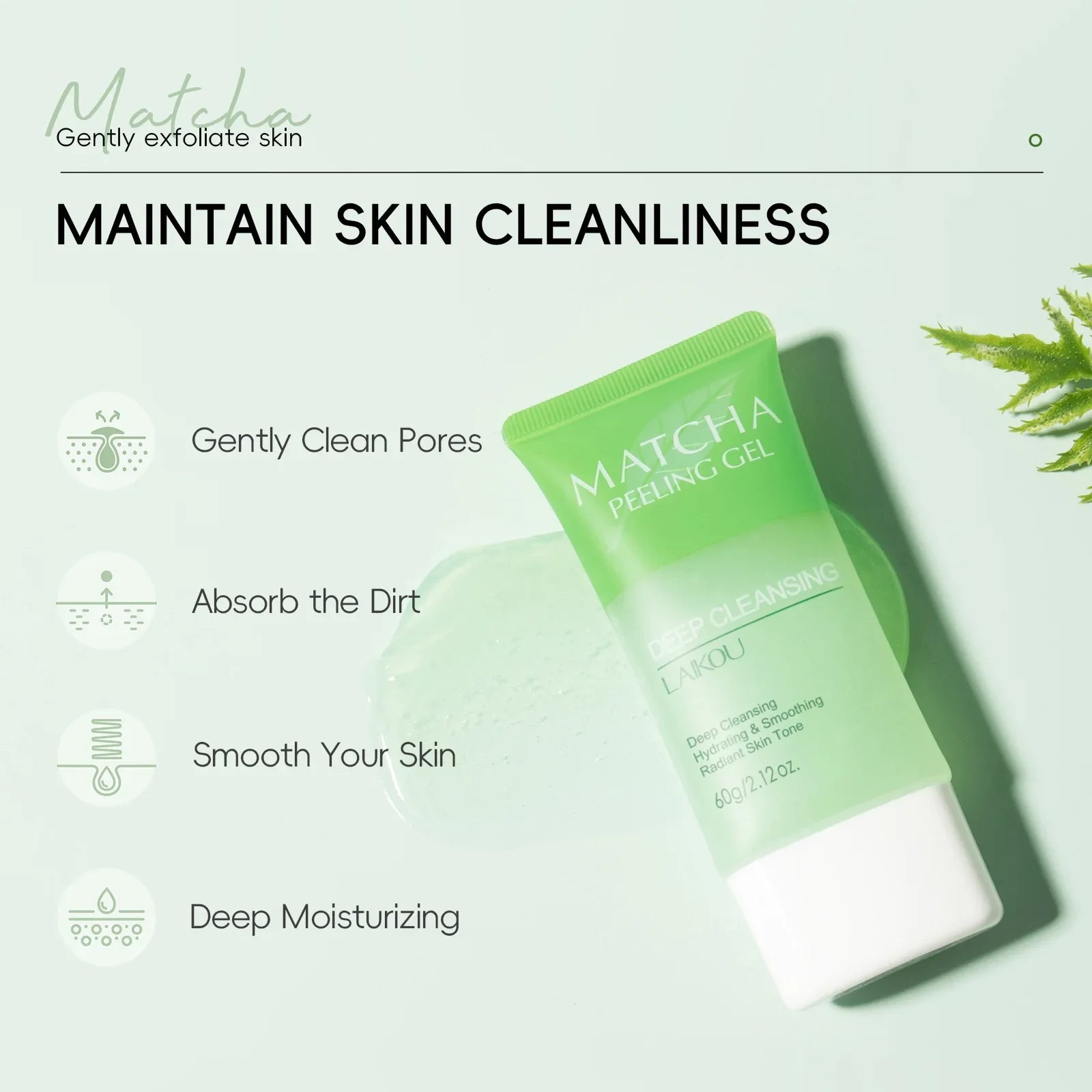 Matcha Peeling Facial Scrub