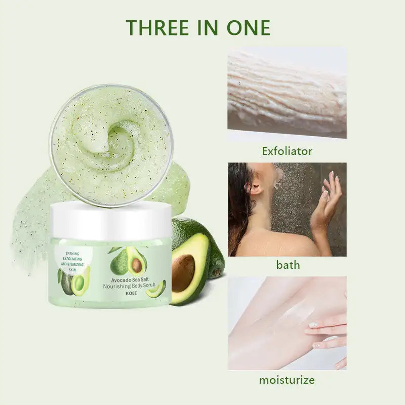 Avocado Salt Body Scrub