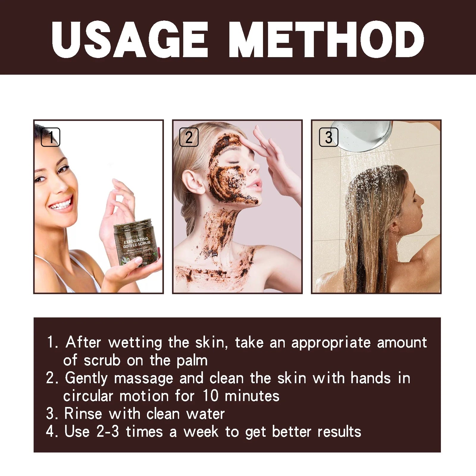 Coffee Body Scrub Cream