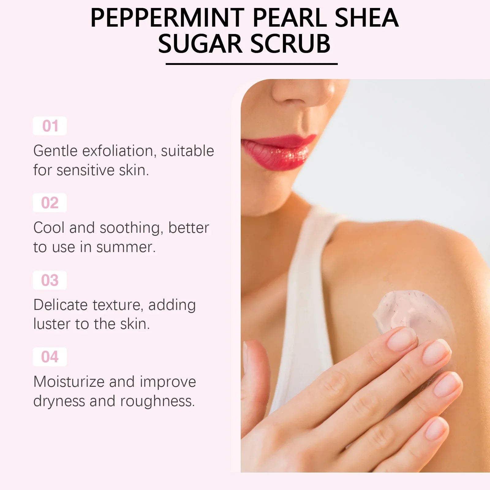 Peppermint Pearl Body Scrub