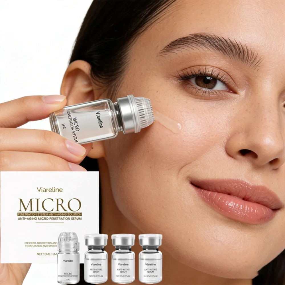 Derma Roller Serum Kit