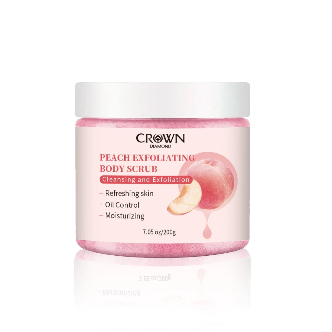 Peach Brightening Body Scrub