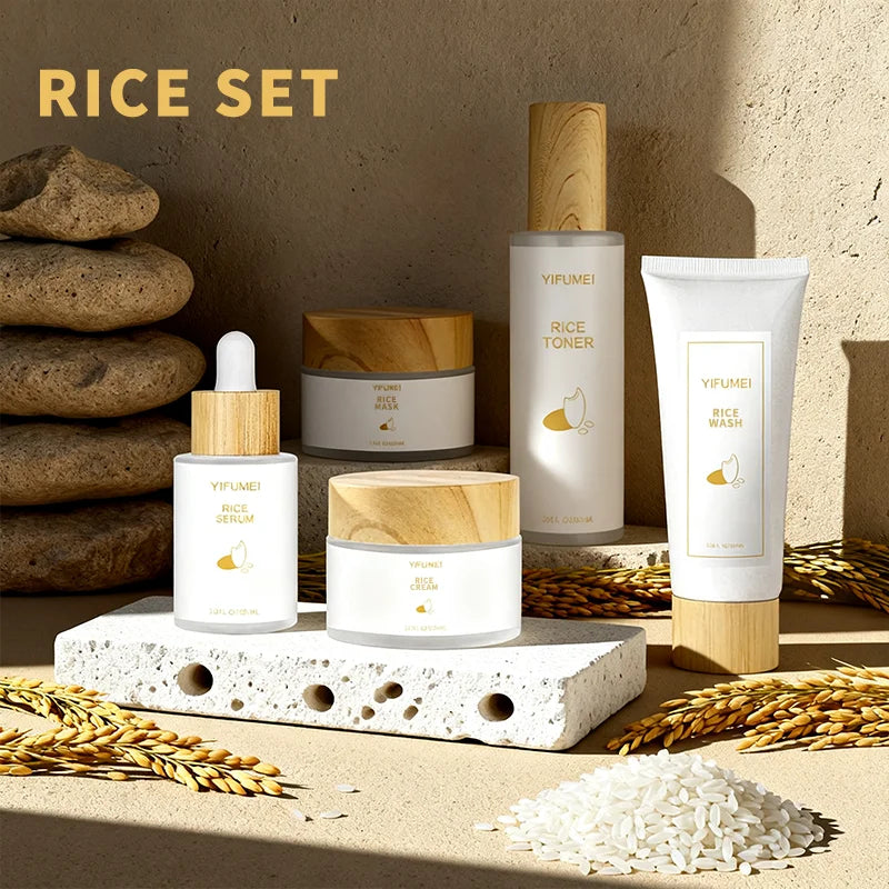 Rice Skincare Essentials Set