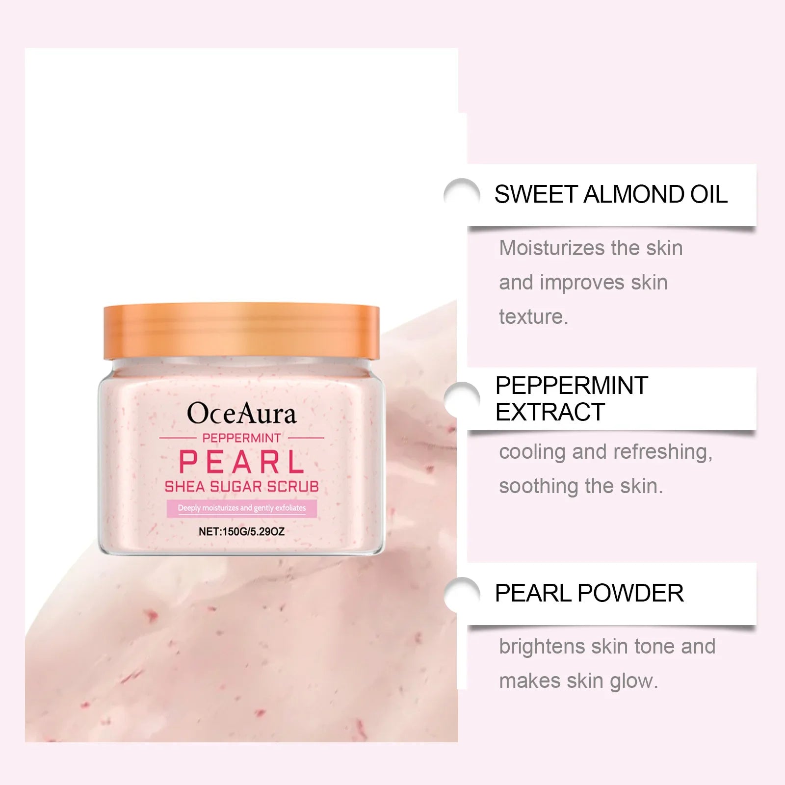 Peppermint Pearl Body Scrub