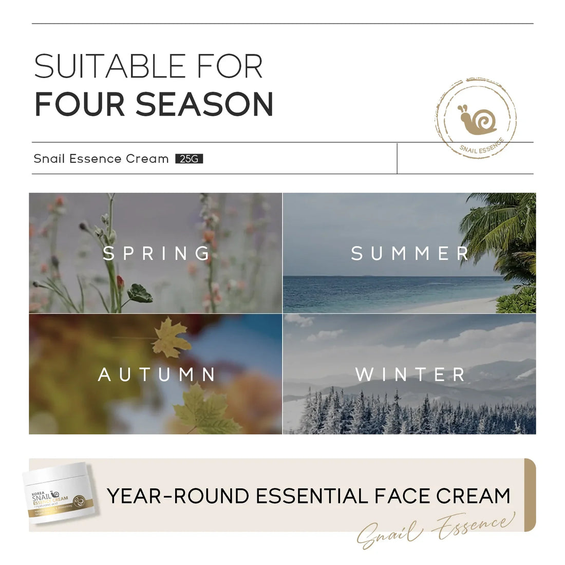 Snail Hyaluronic Face Cream