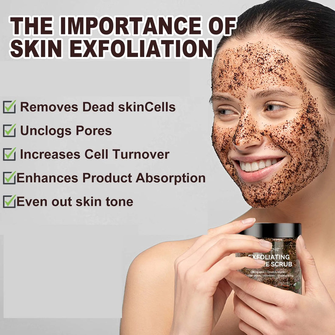 Coffee Body Scrub Cream