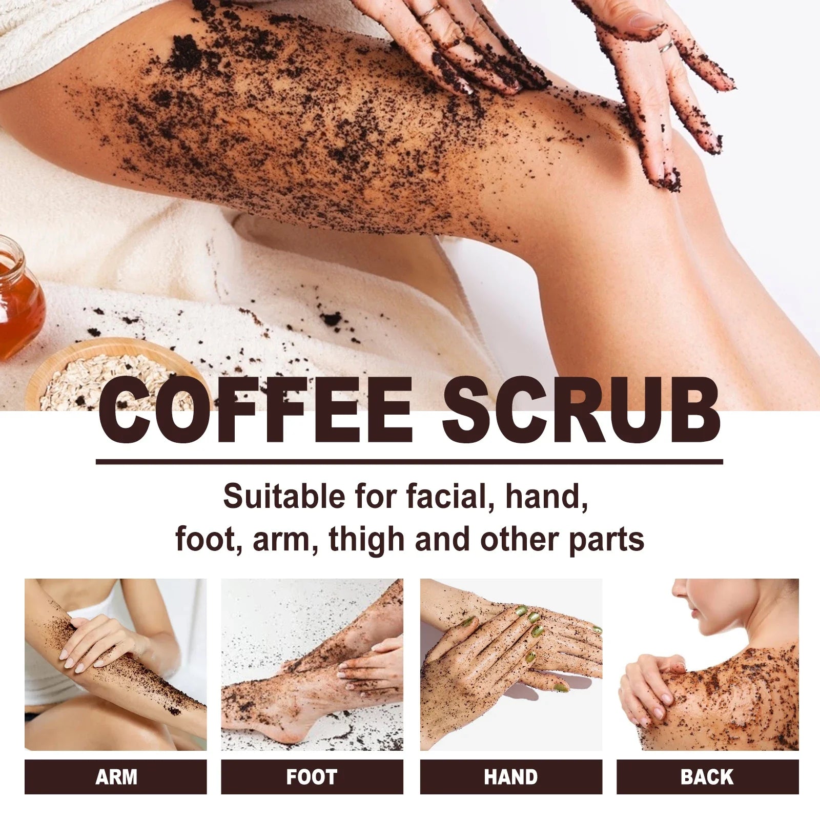 Coffee Body Scrub Cream