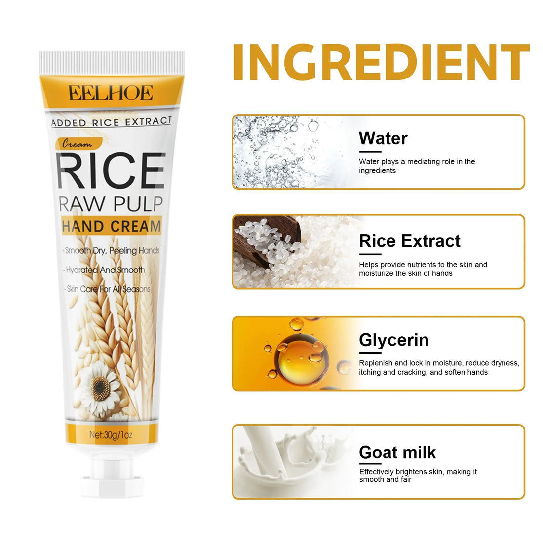 Rice Moisture Hand Cream