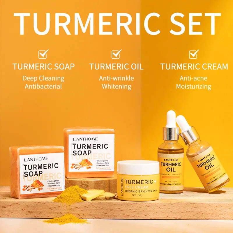 Turmeric Skincare Treatment Set