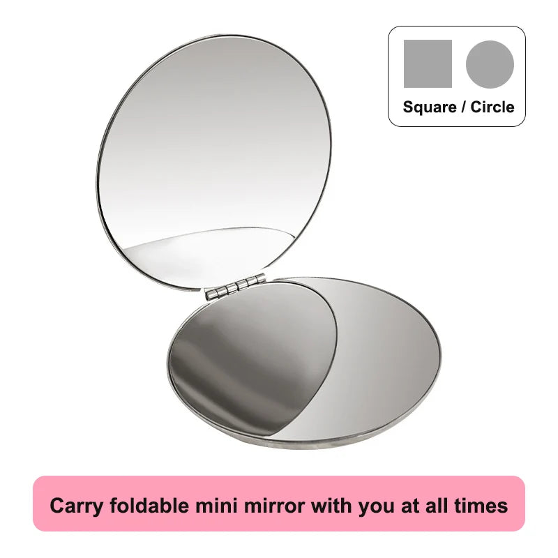 Portable Folding Makeup Mirror