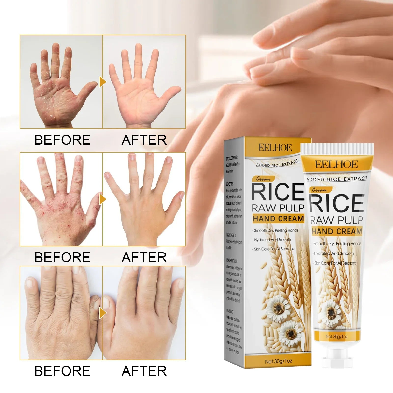 Rice Moisture Hand Cream