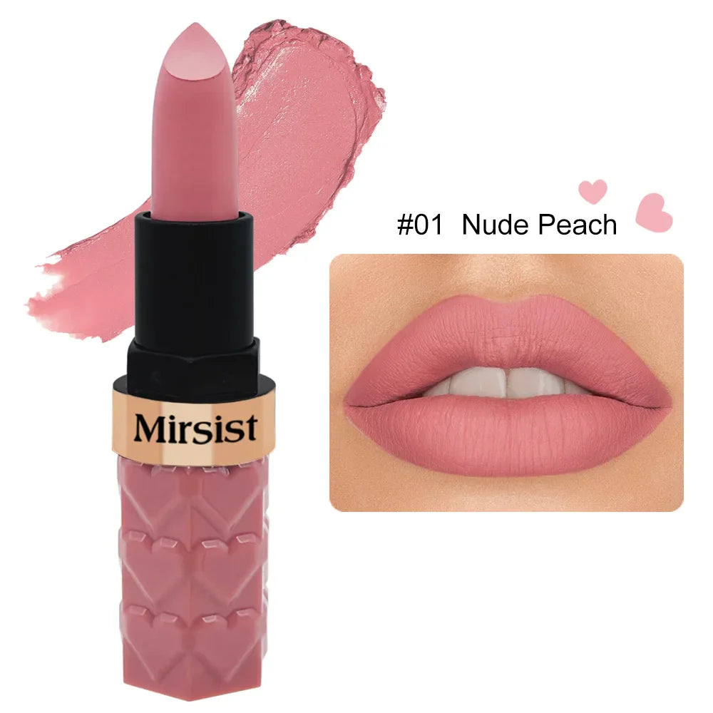 Nude Peach Velvet Lipstick
