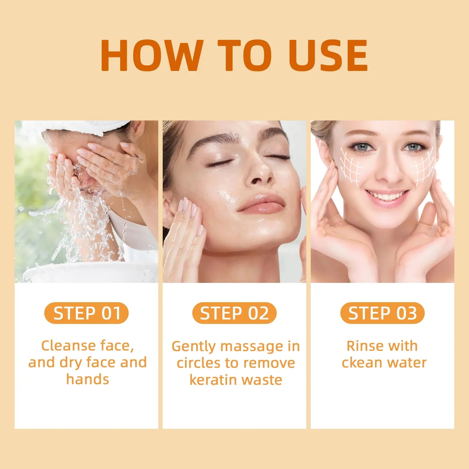 Orange Brightening Scrub Gel