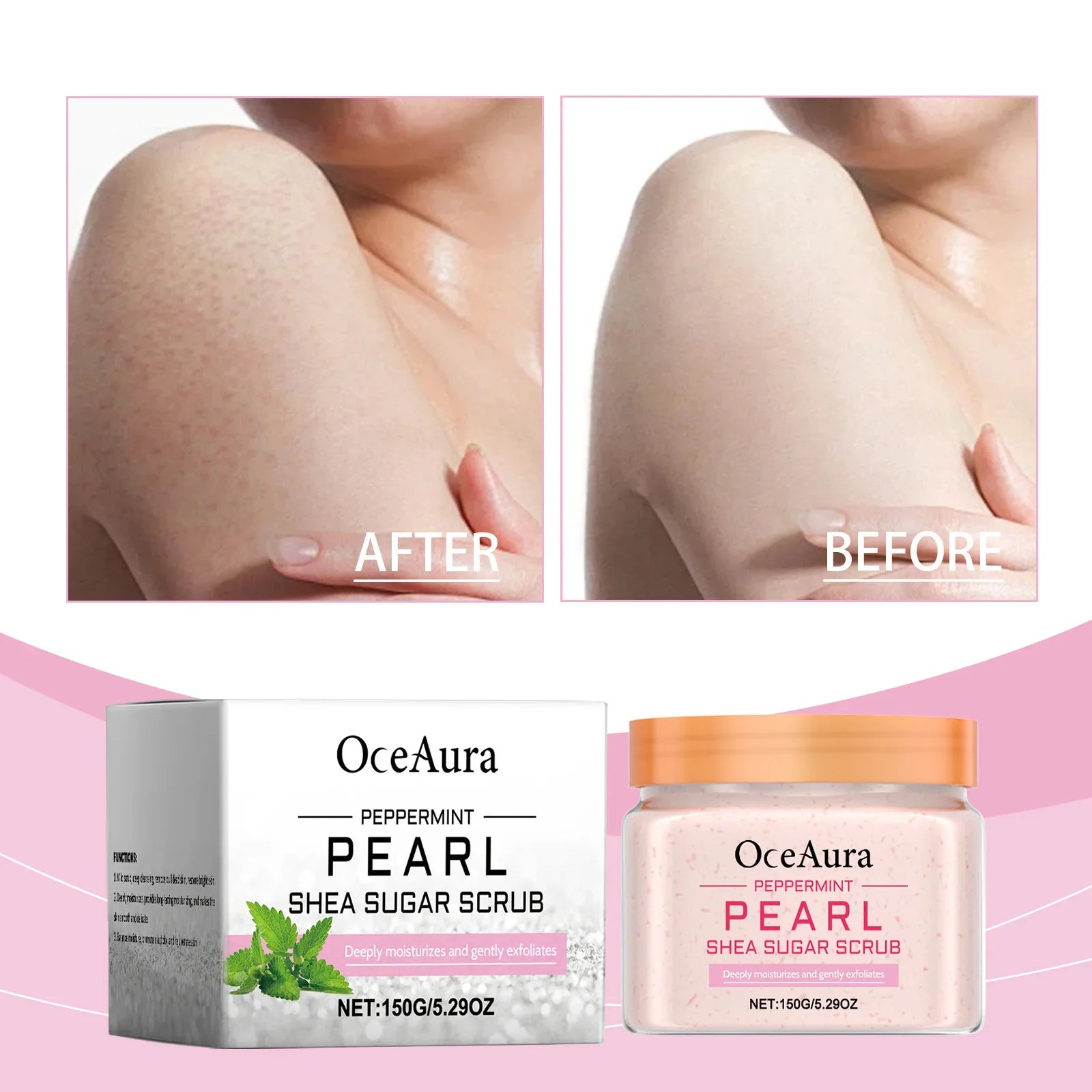 Peppermint Pearl Body Scrub