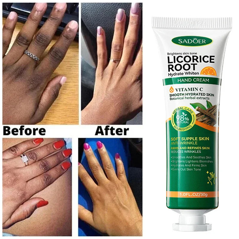 Licorice Brightening Hand Cream