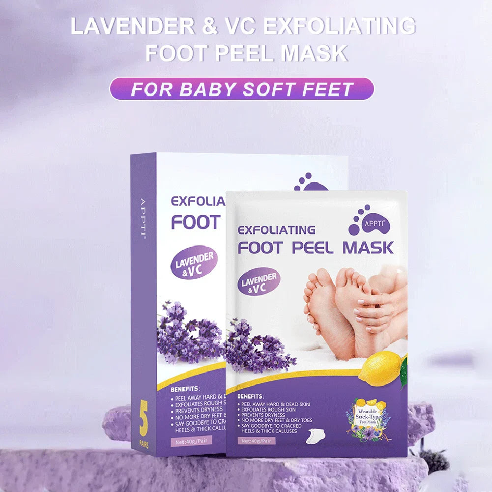 Lavender Moisturizing Foot Mask