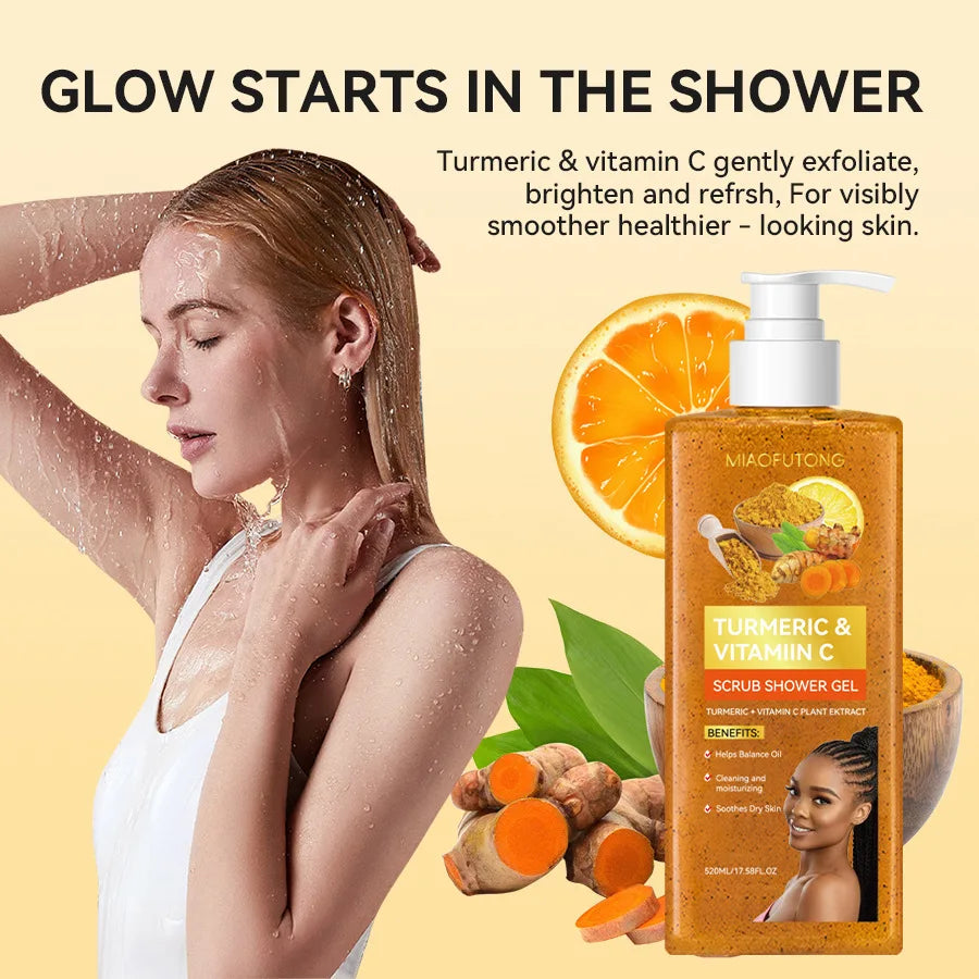 Turmeric Exfoliating Shower Gel