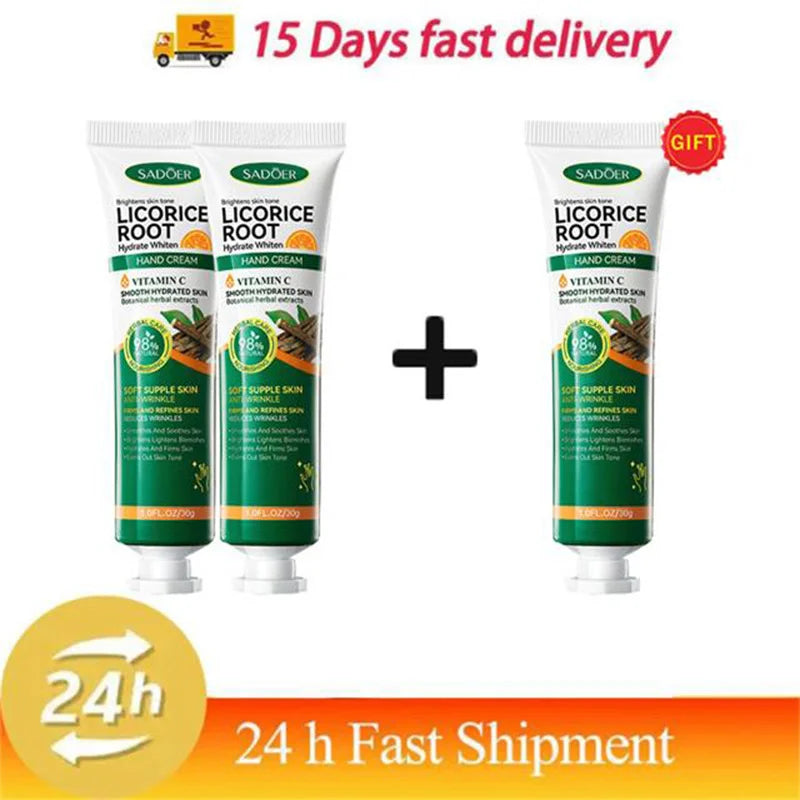 Licorice Brightening Hand Cream