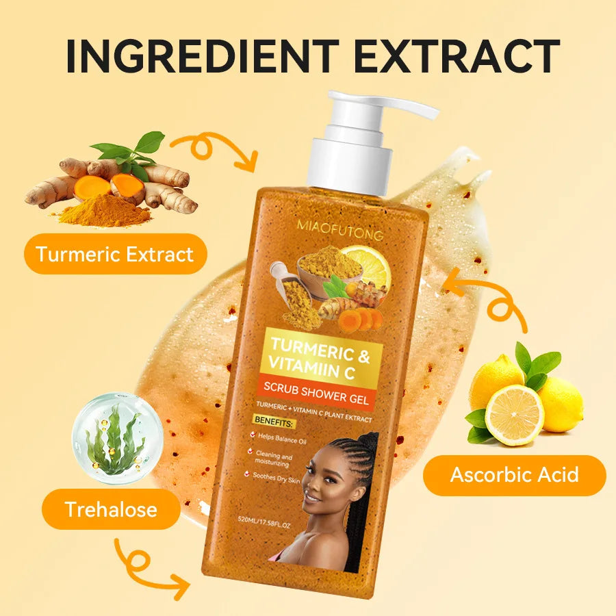 Turmeric Exfoliating Shower Gel