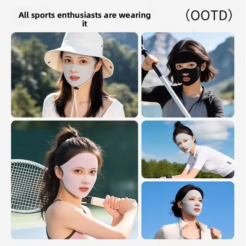 Ice Silk Sun Mask