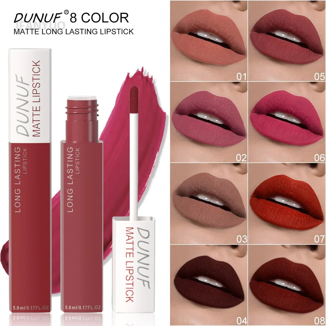 Dark Purple Matte Lipstick