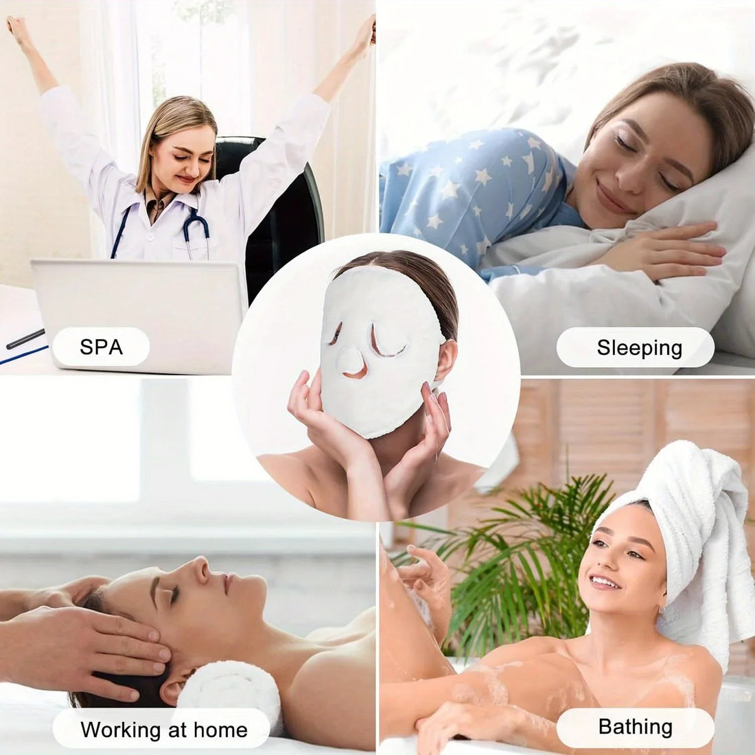 Reusable Hot Cold Mask
