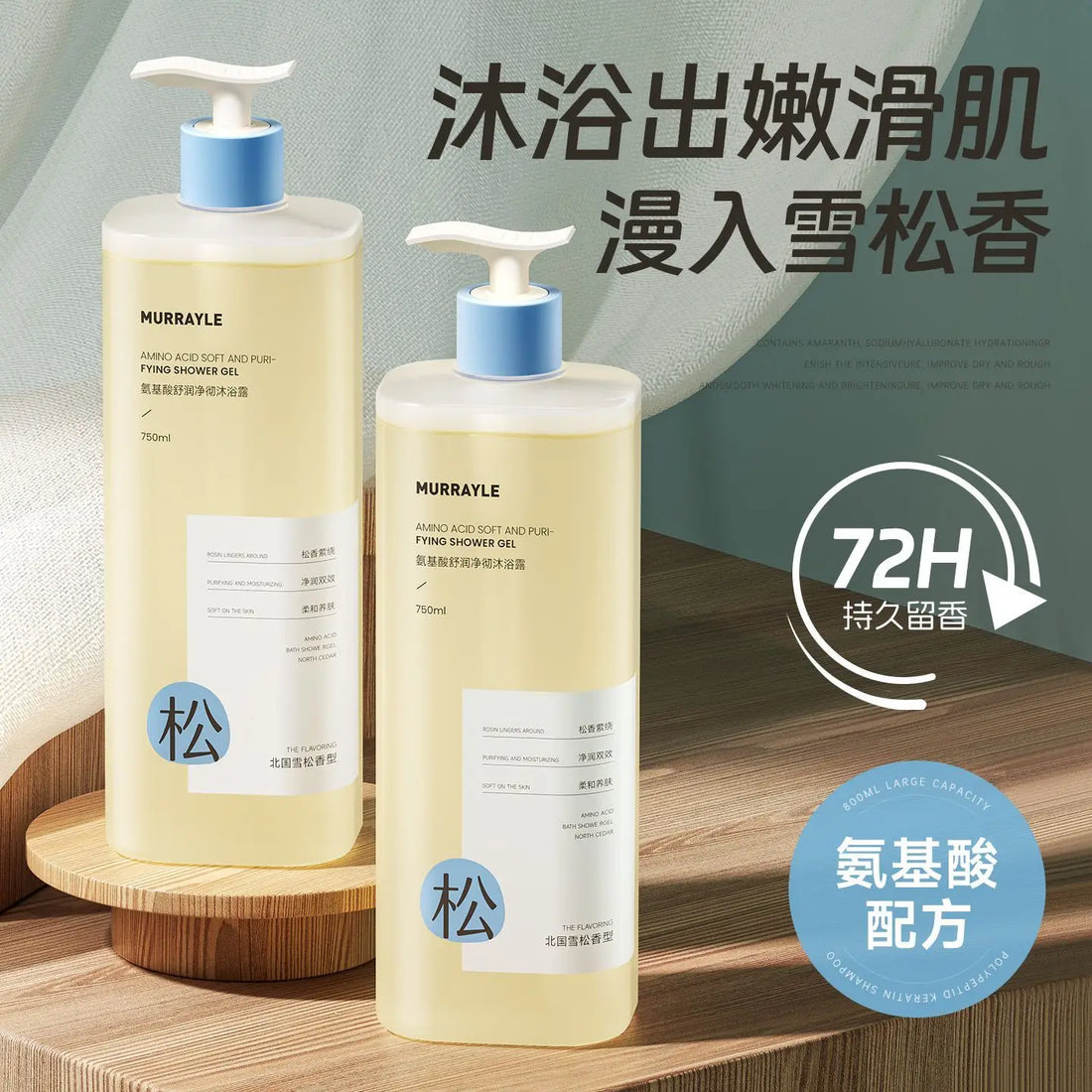 Cedarwood Fragrance Body Wash