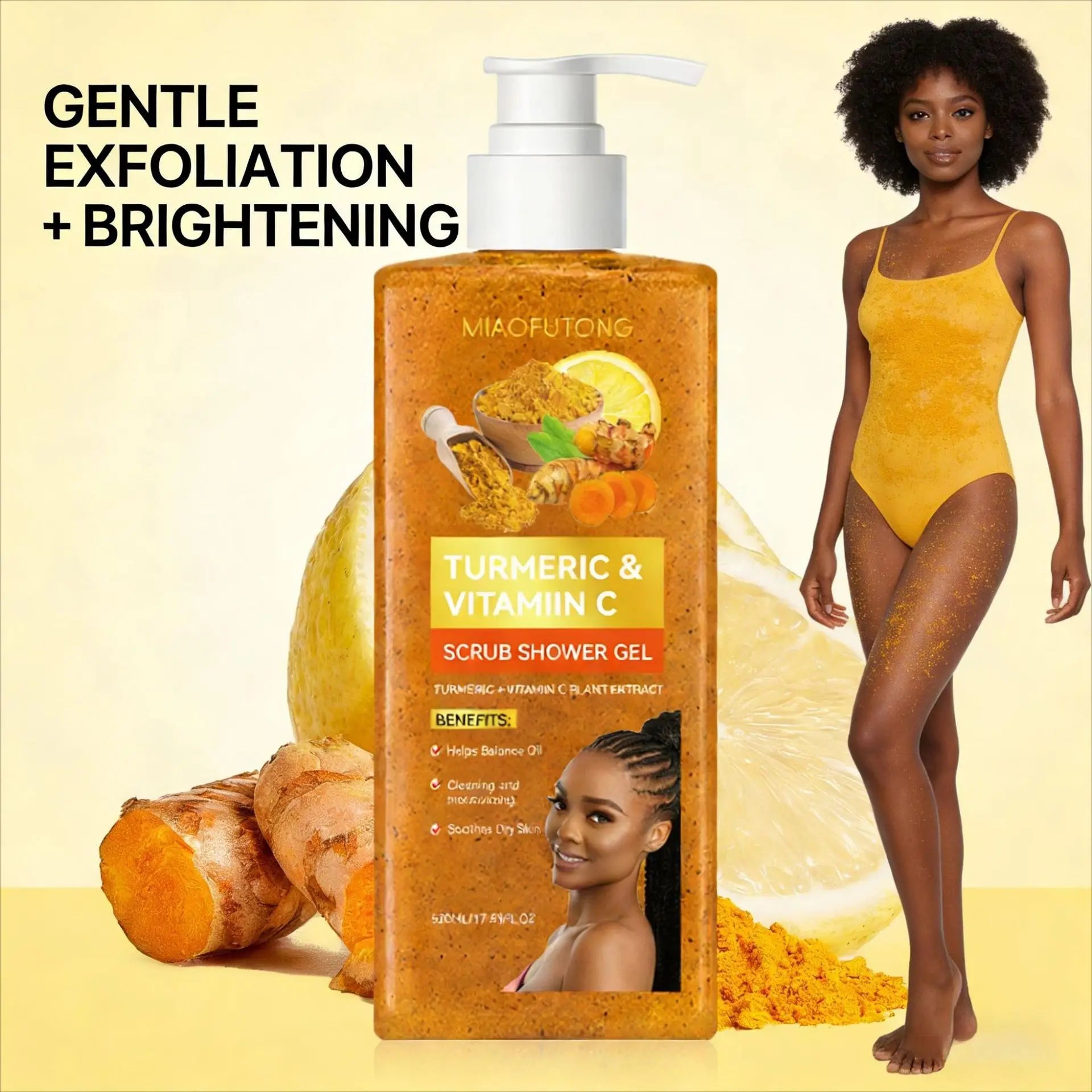 Turmeric Exfoliating Shower Gel