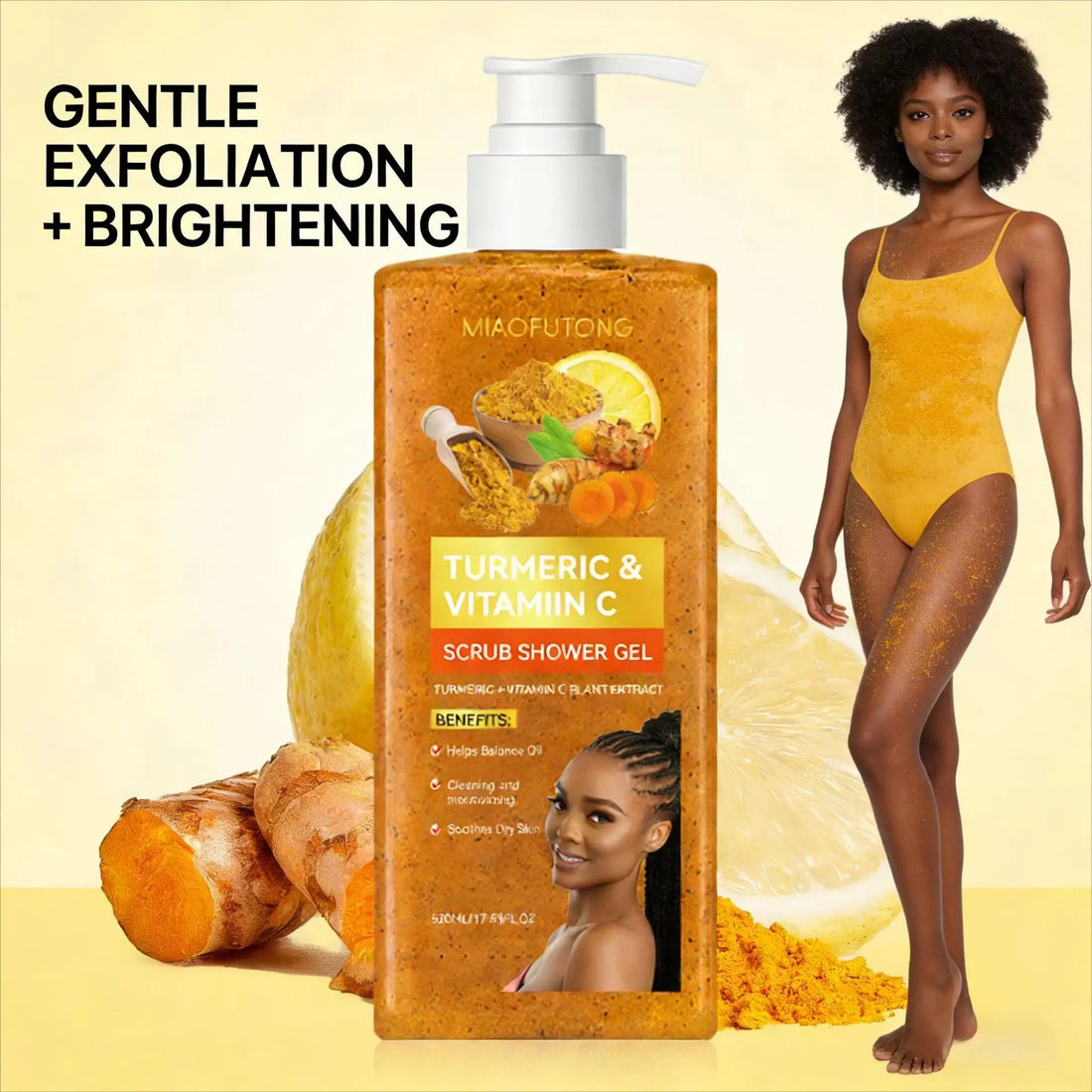 Turmeric Exfoliating Shower Gel