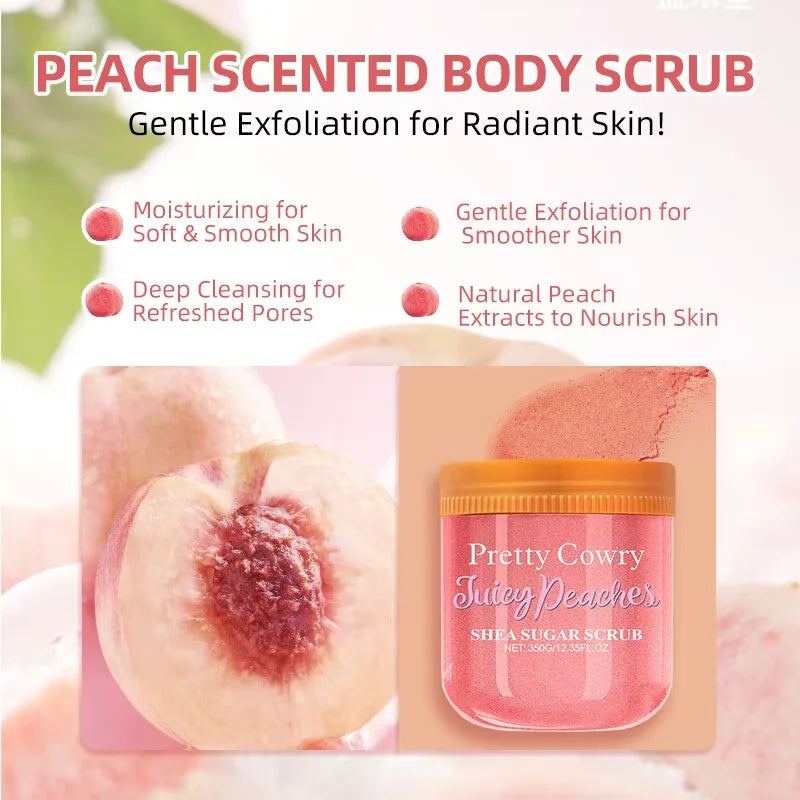 Peach Sugar Body Scrub