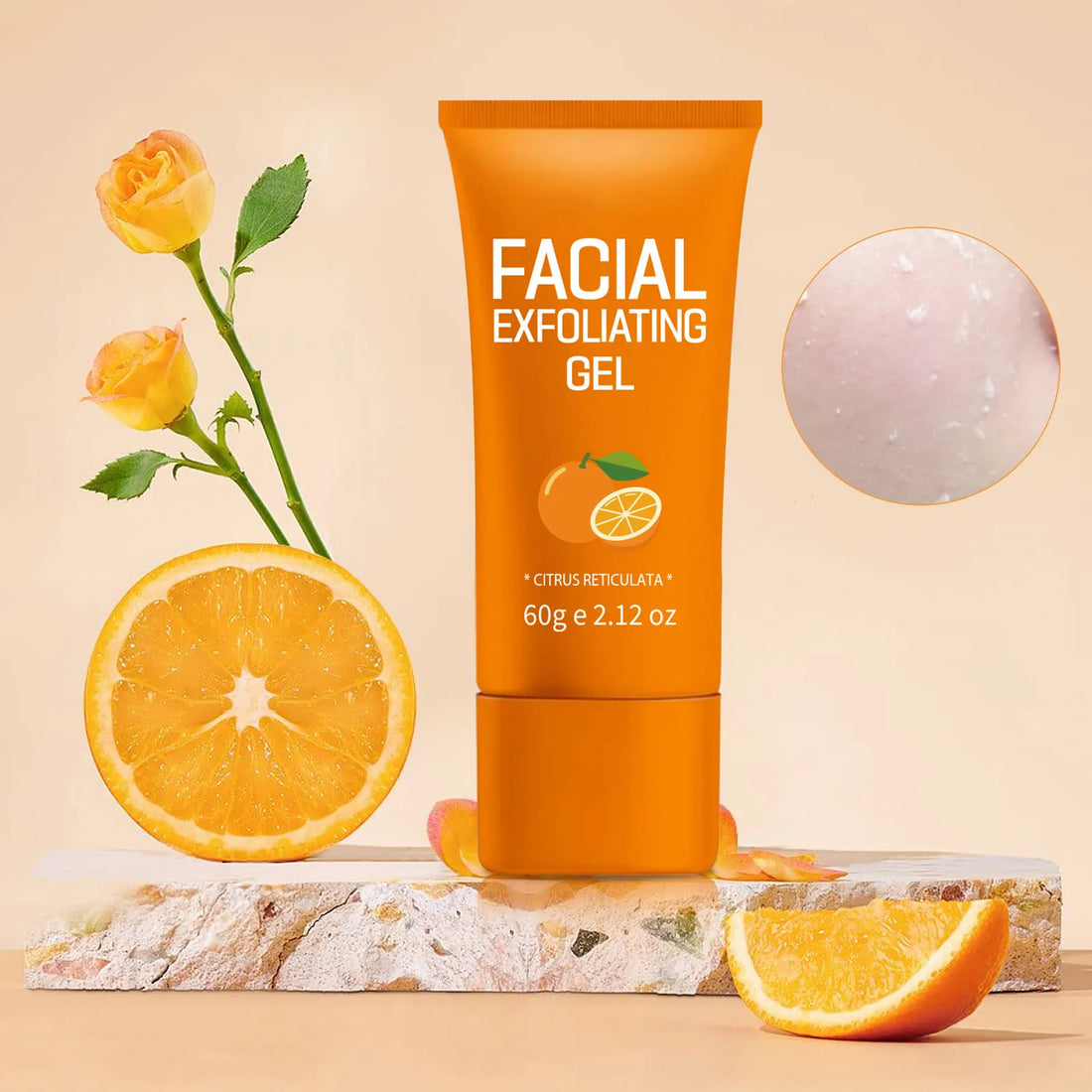 Orange Brightening Scrub Gel