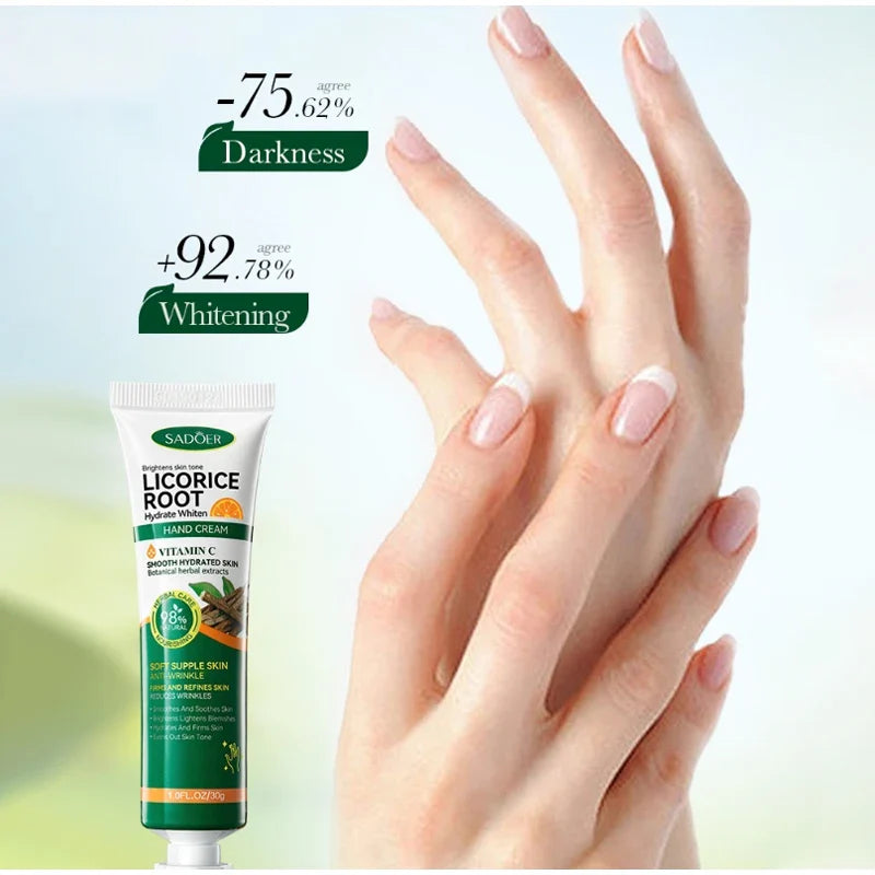 Licorice Brightening Hand Cream
